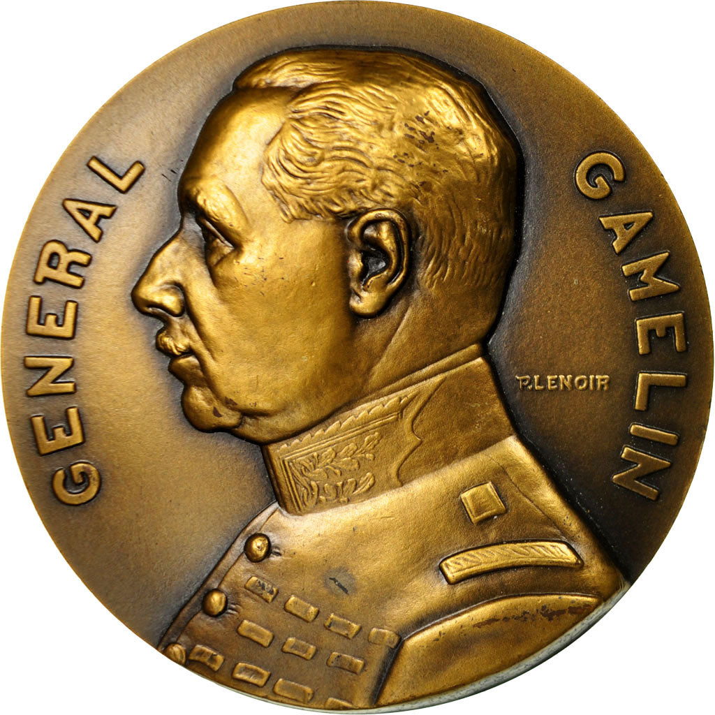 Francia, medaglia, Guerre, Général Gamelin, Lenoir, SPL+, Bronzo