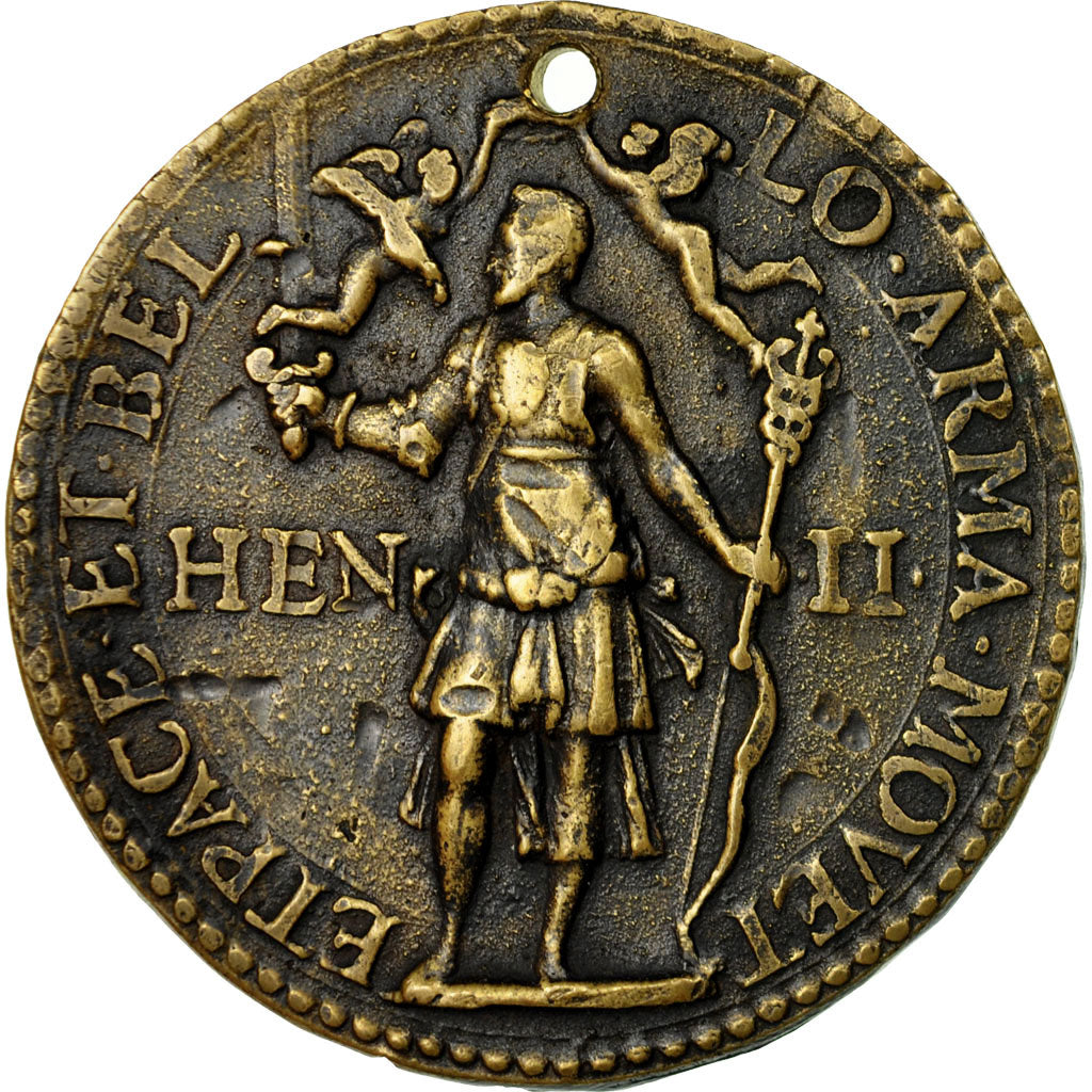 France, Medal, Henri II, Etienne de Laune, Victoires Françaises, 1552