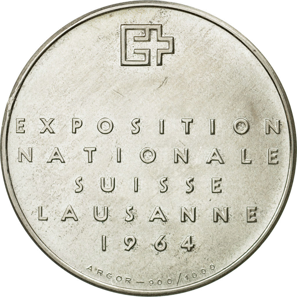 Switzerland, Medal, Exposition Nationale Suisse, Lausanne, 1964, MS(60-62)