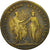 Francia, Token, Louis XV, Prise de Fontarabie, MB+, Rame