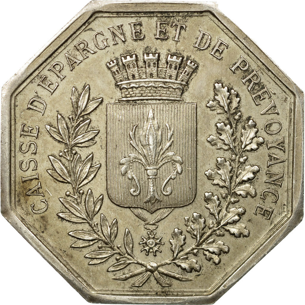 France, Jeton, Caisse d'épargne et de prévoyance de Lille, SUP+, Argent