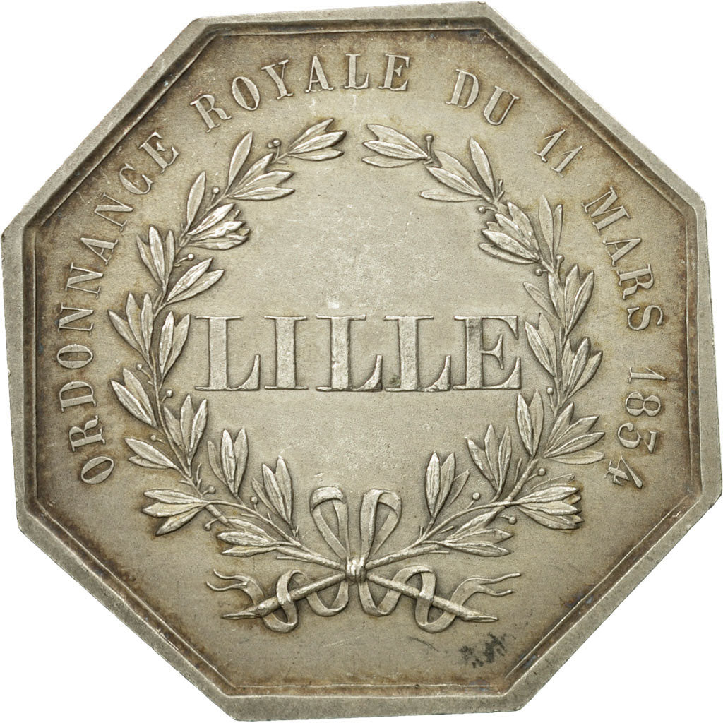 Frankrijk, Token, Caisse d'épargne et de prévoyance de Lille, PR+, Zilver