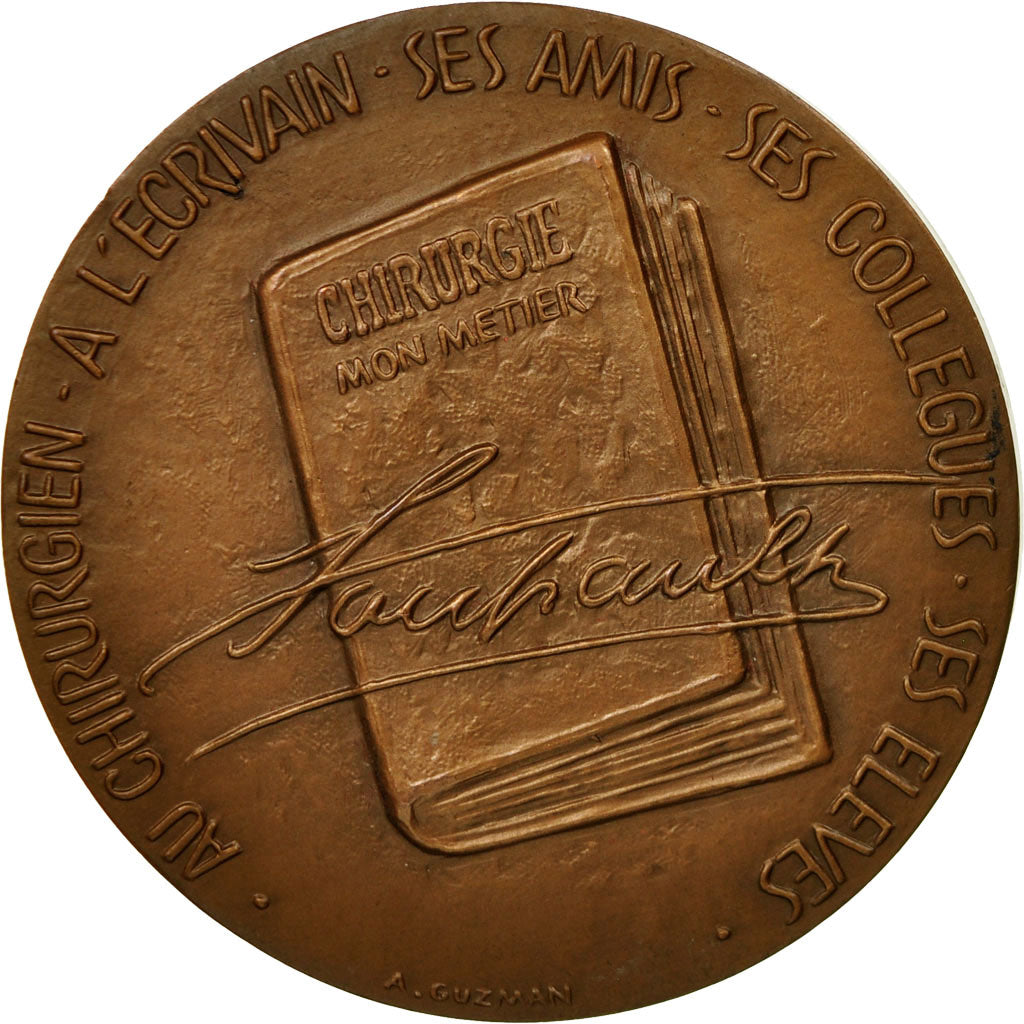 Frankreich, Medaille, Médecine, Professeur Georges Soupault, 1968, A. Guzman
