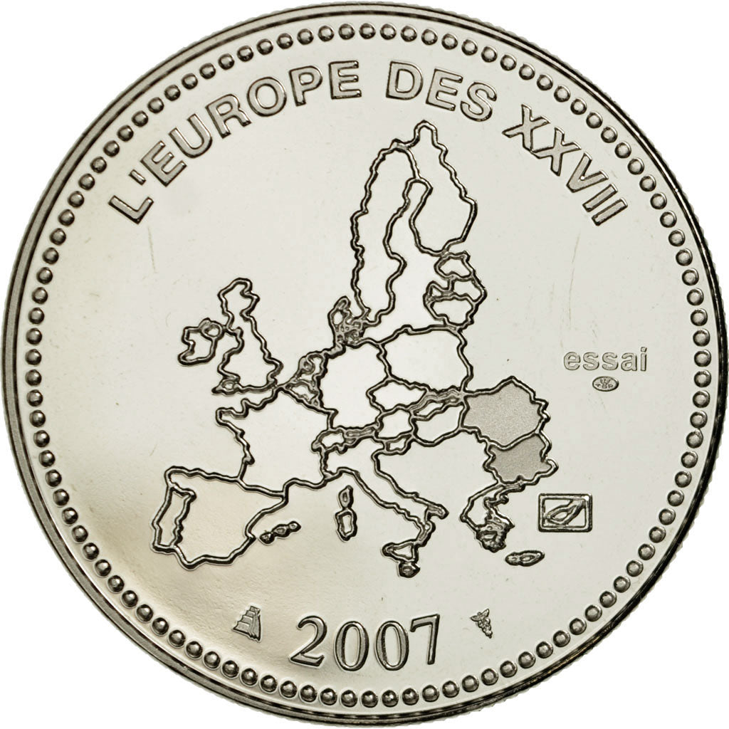 Francja, Medal, L'Europe des XXVII, La Slovénie entre dans l'Euro, MS(65-70)