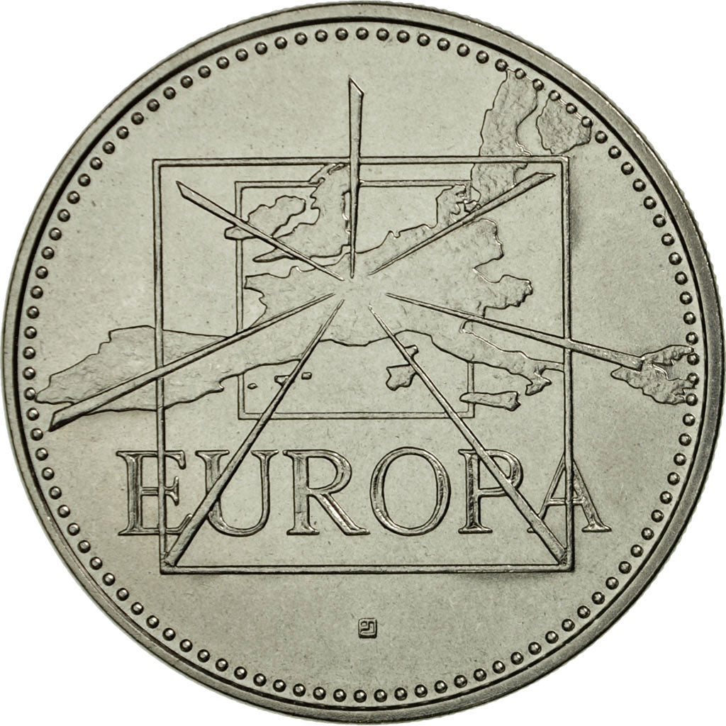 Francia, medaglia, Ecu Europa, 1995, Jimenez, FDC, Rame-nichel