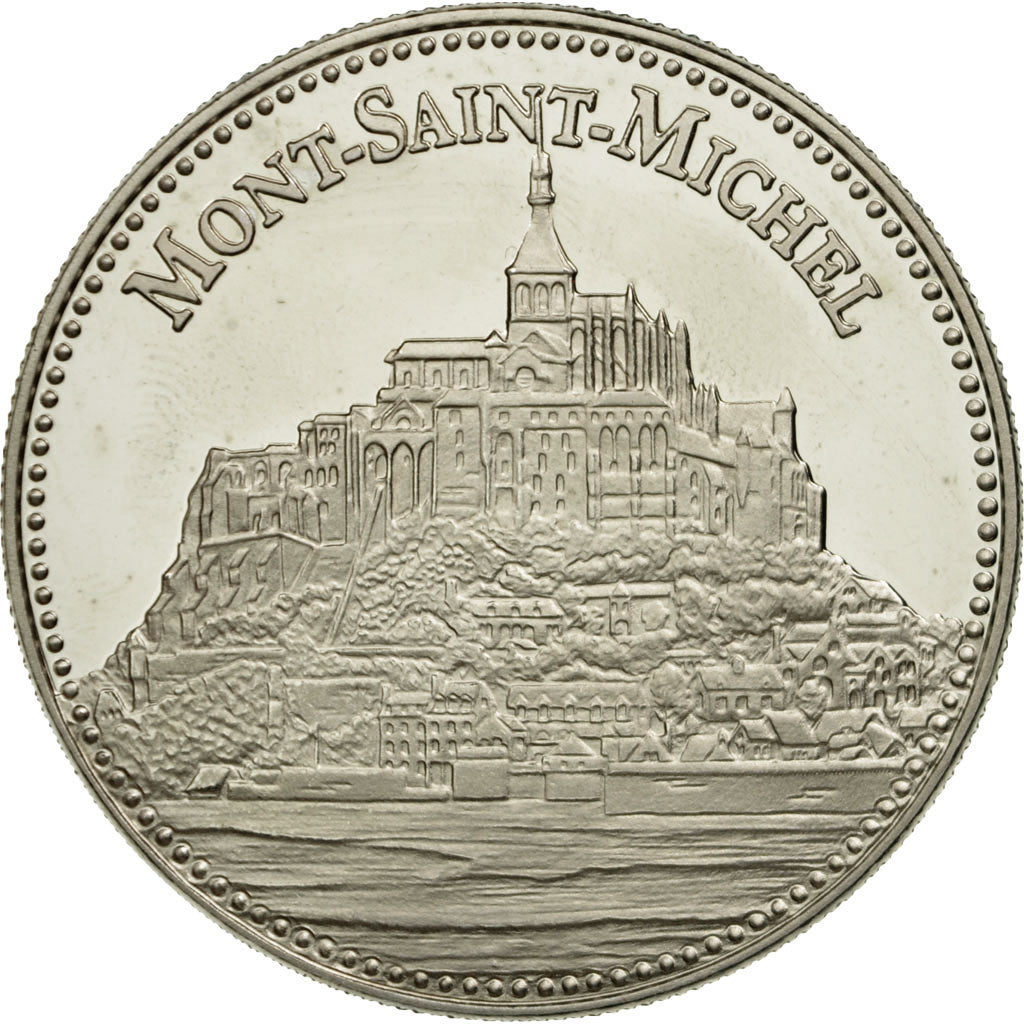 France, Médaille, Le Mont Saint-Michel, FDC, Copper-nickel