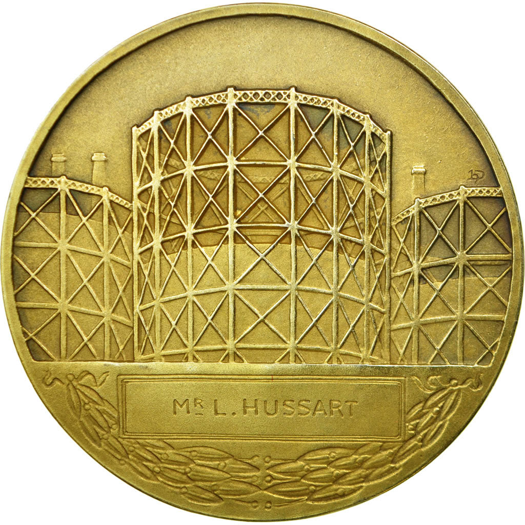 France, Médaille, Union Syndicale de l'Industrie du gaz en France, Vermeil