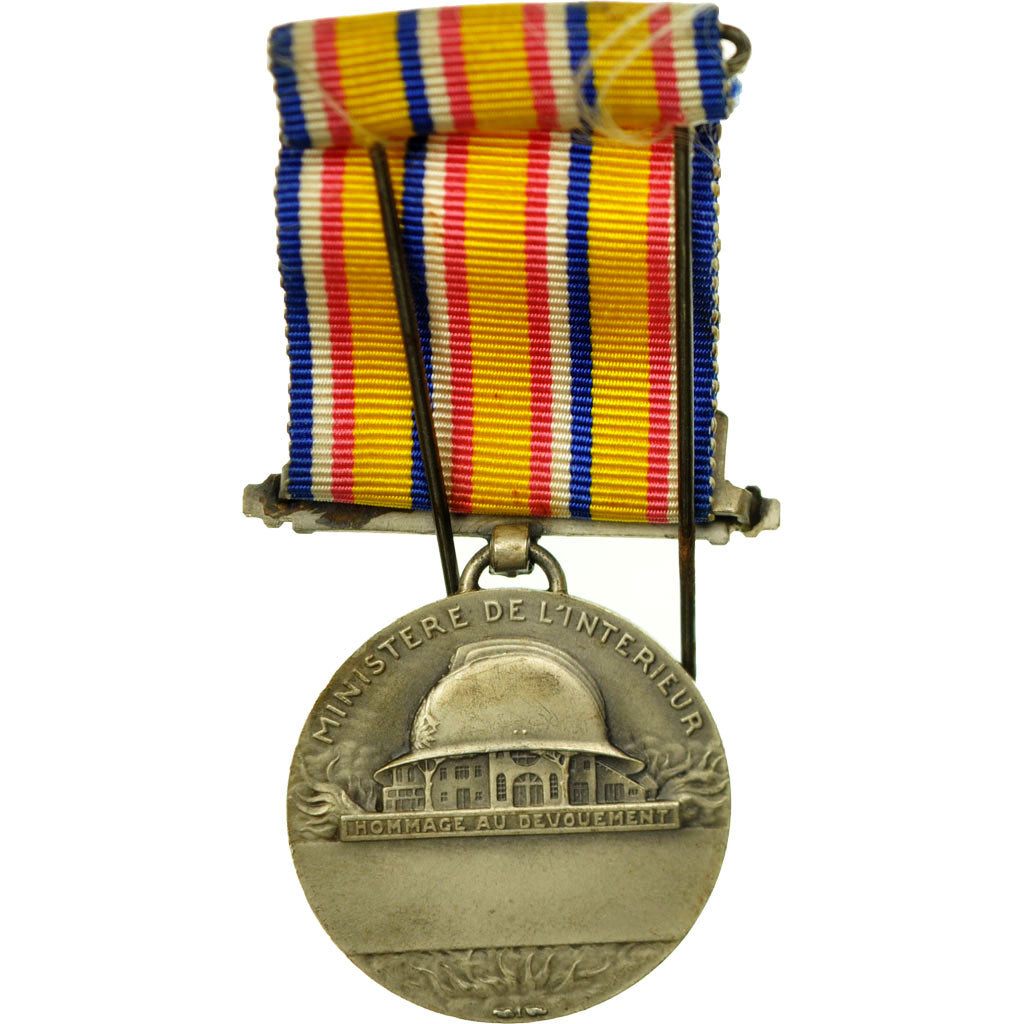 Francia, Ministère de l'Intérieur, Actes de dévouement, medalla, 1935, Sin