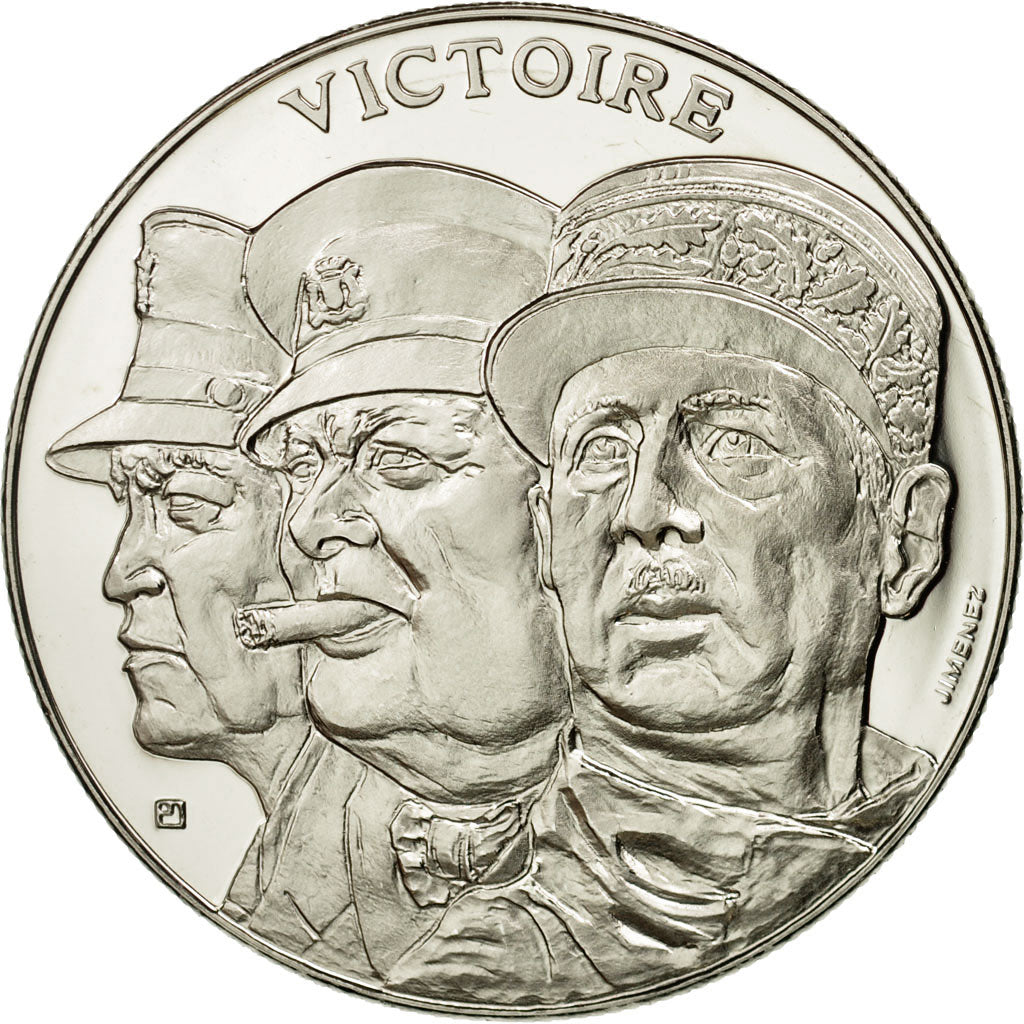 France, Médaille, Seconde Guerre Mondiale, La Victoire de 1945, Jimenez, FDC