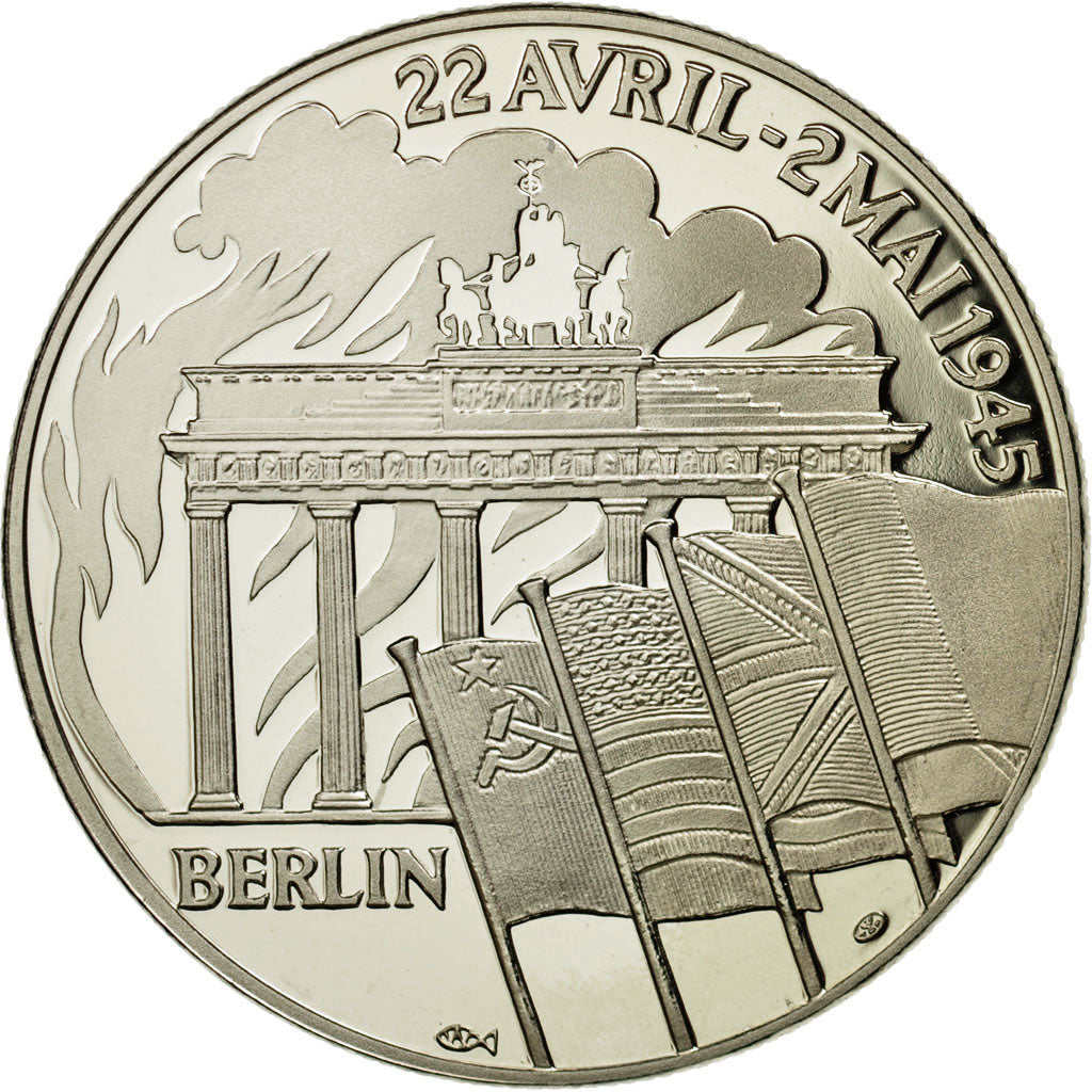 France, Médaille, 1935-1945, Berlin, 22 avril - 2 mai 1945, Jimenez, FDC