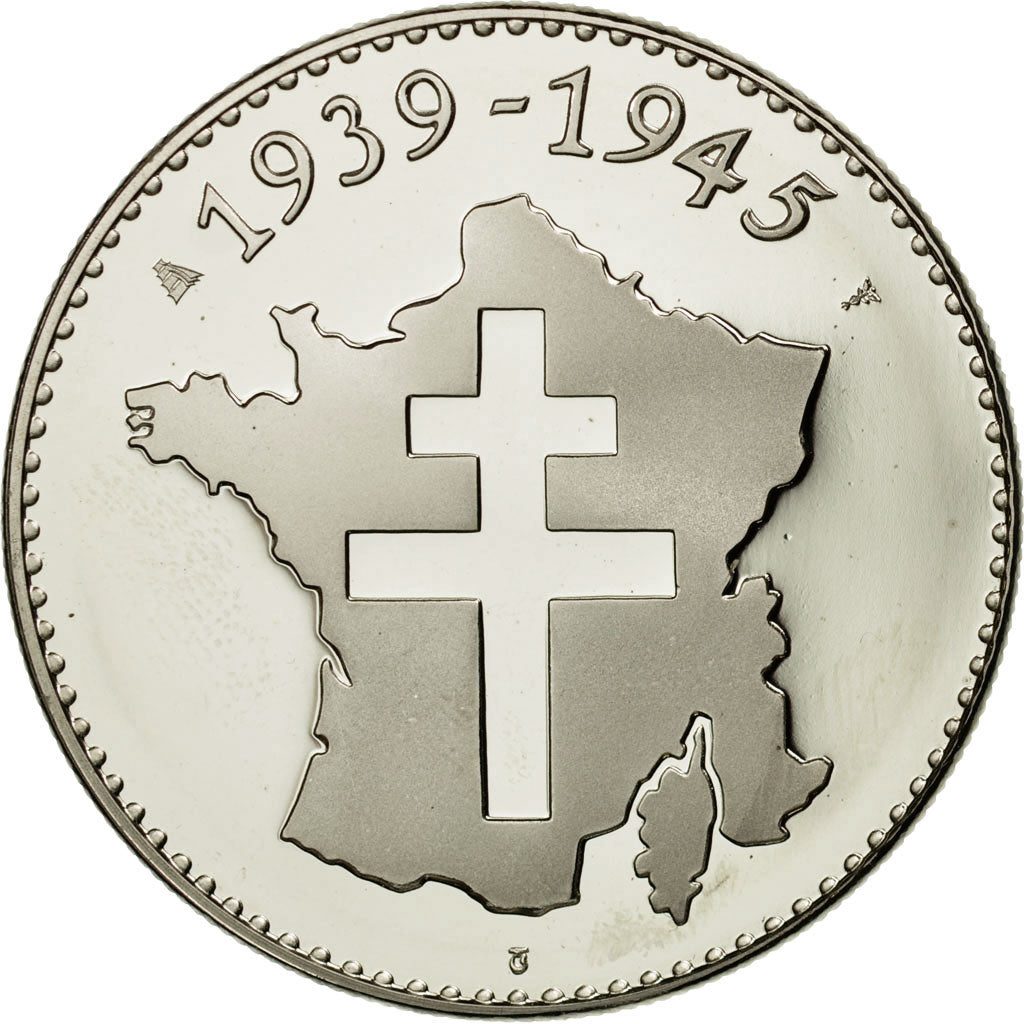 France, Medal, 1939-1945, Libération de la France Janvier 1945, Jimenez