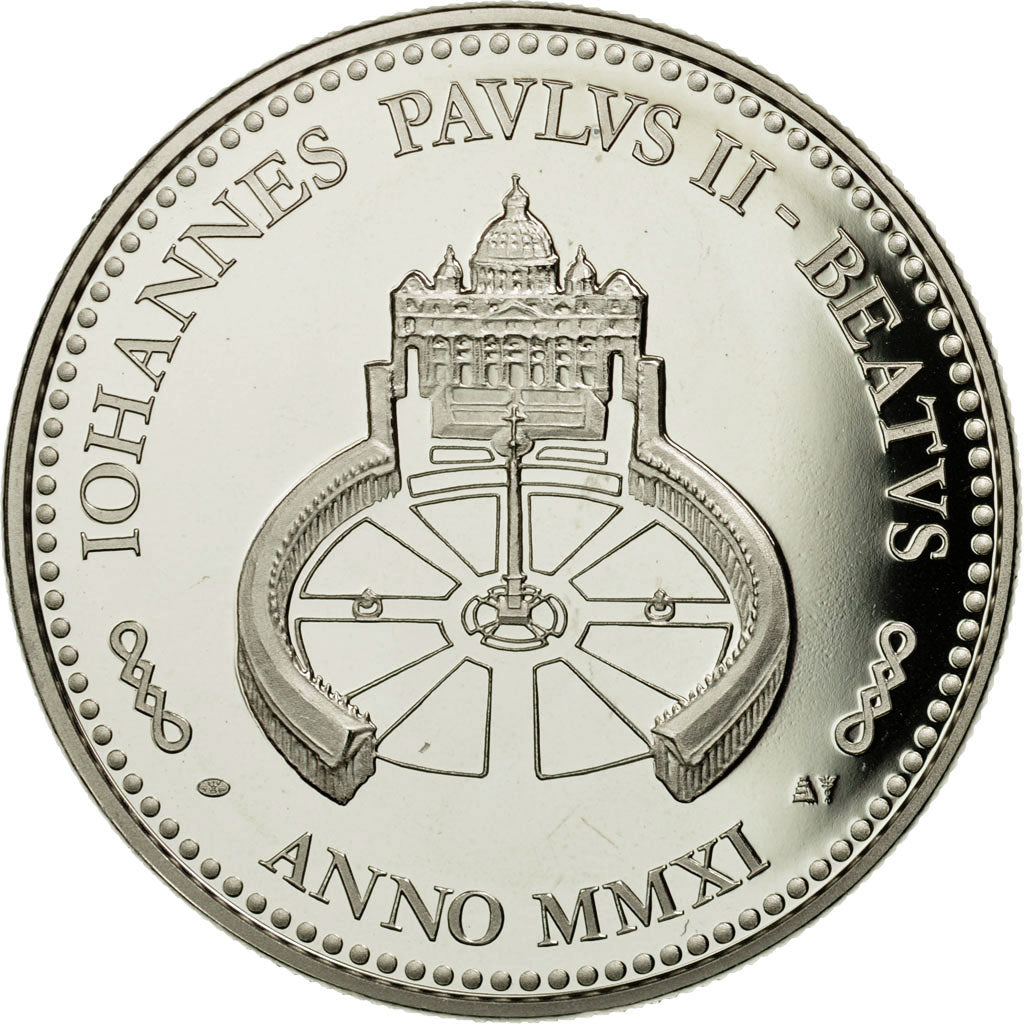 Vatikan, Medaille, Le Pape Jean-Paul II, STGL, Copper-nickel
