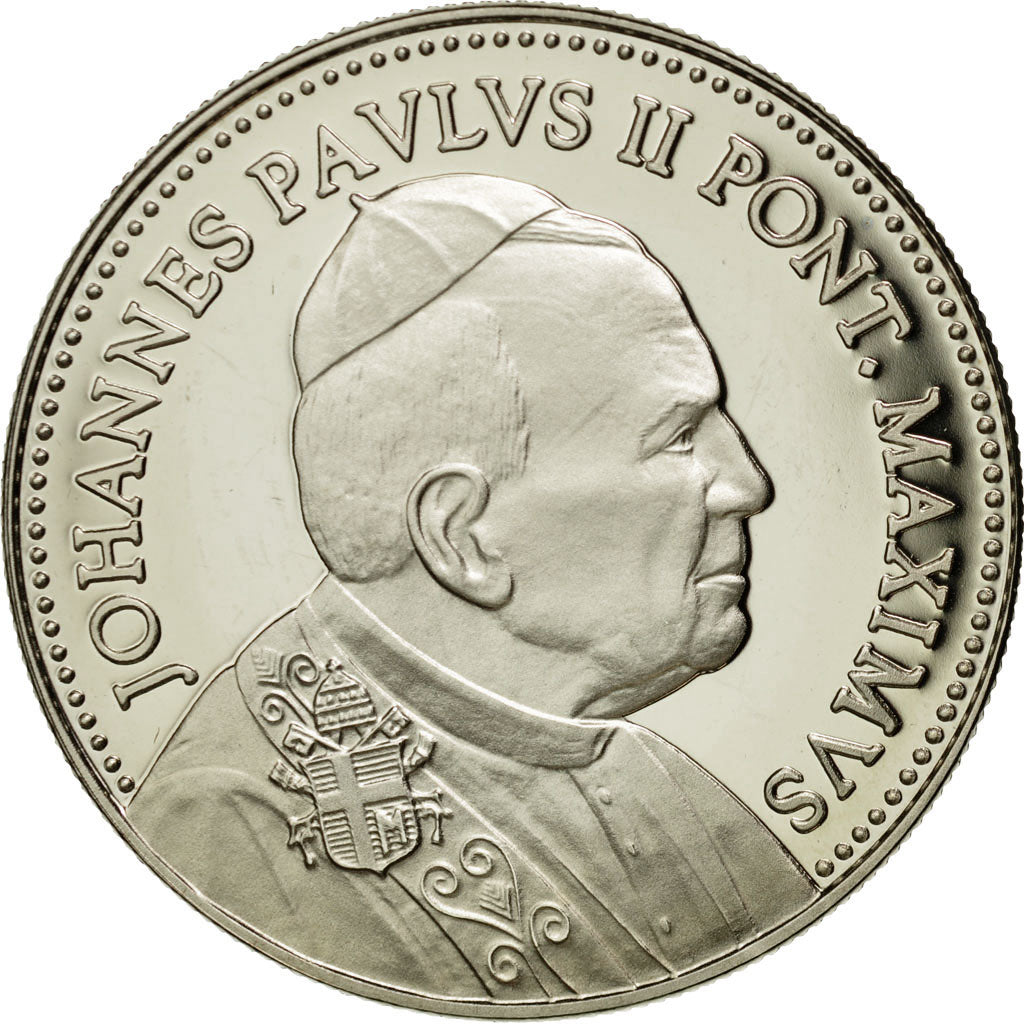 Francia, medaglia, Les Evènements Forts de votre Vie, Jean-Paul II Pape, FDC