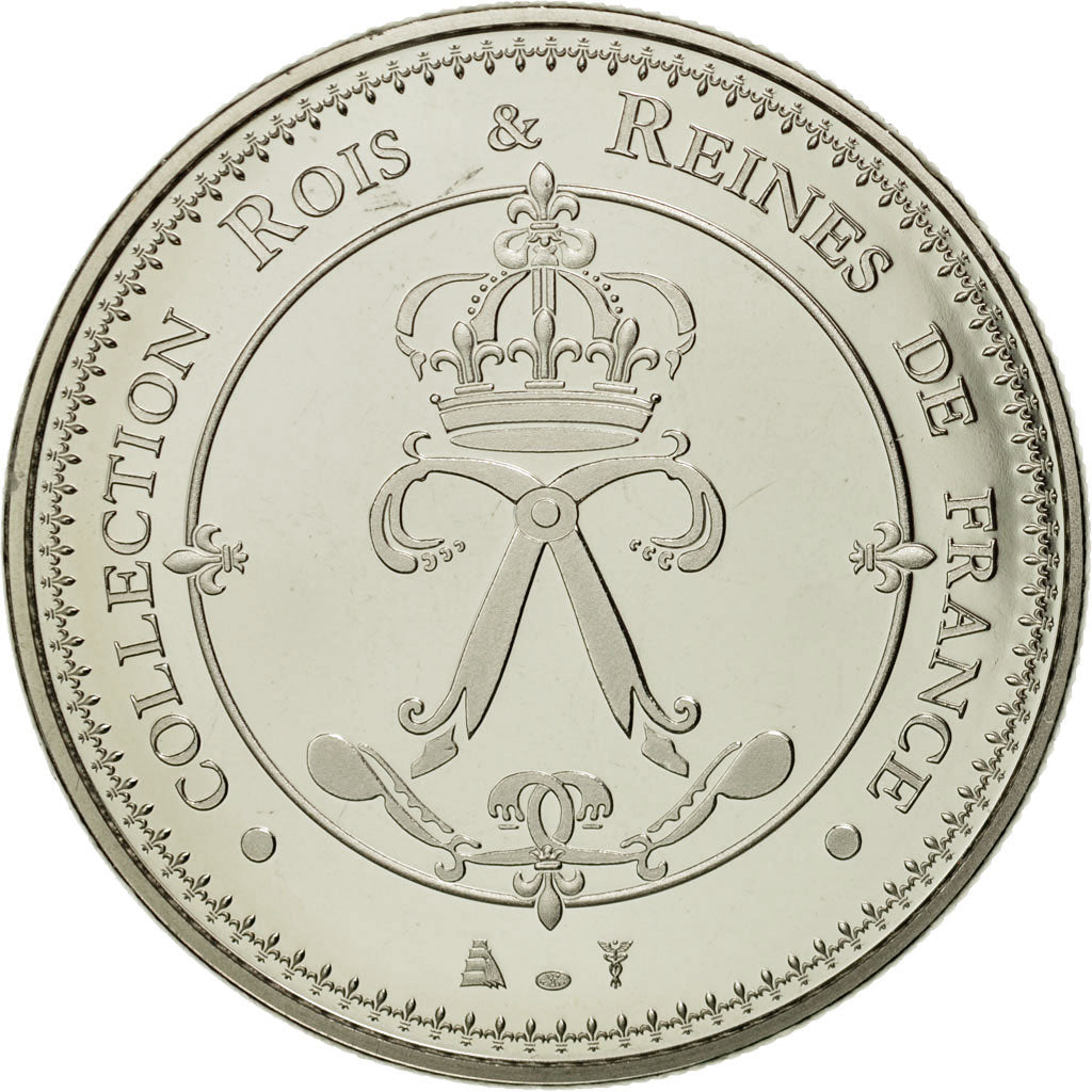 Francia, medalla, Les rois de France, Louis XIV, FDC, Cobre - níquel