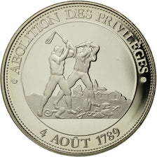 France, Médaille, Révolution Française, Abolition des Privilèges, FDC