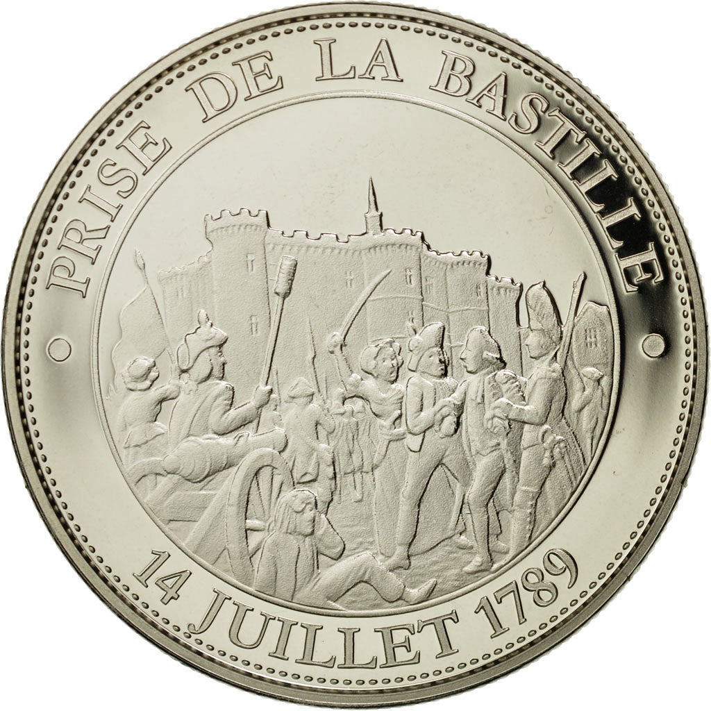 France, Médaille, Révolution Française, Prise de la Bastille, FDC