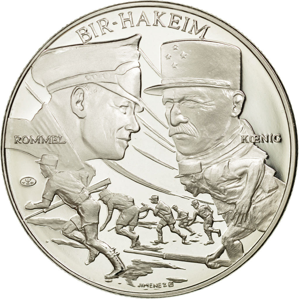 Francia, medaglia, Seconde Guerre Mondiale, Bir-Hakeim, Jimenez, FDC