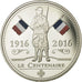 France, Médaille, Première Guerre Mondiale, Centenaire, FDC, Copper-nickel