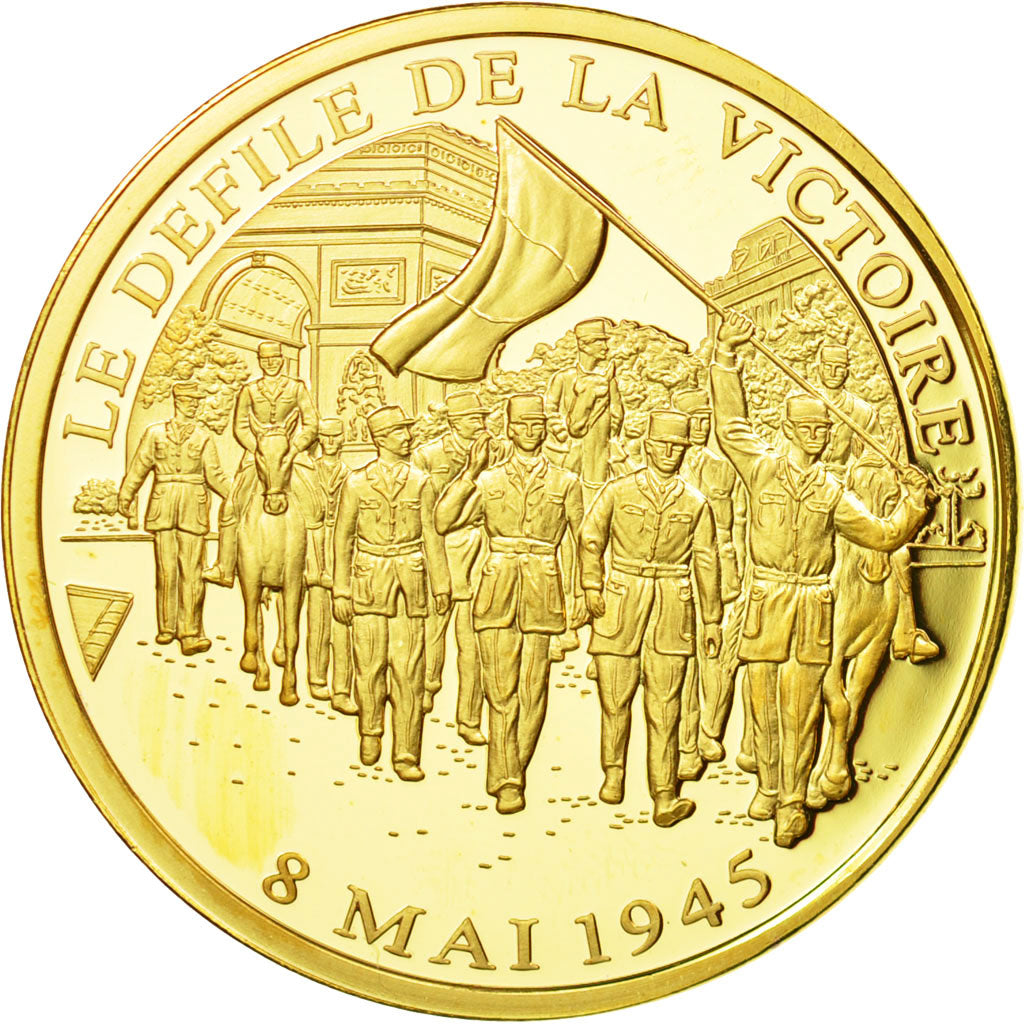 Francia, medalla, Défilé de la Victoire du 8 Mai 1945, Champs Elysées, FDC