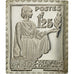France, Medal, Timbre, Type Paix, 1.25 Franc, 1983, MS(65-70), Silver