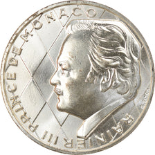 Monaco, Medal, Prince Rainier III, 1974, MS(63), Silver
