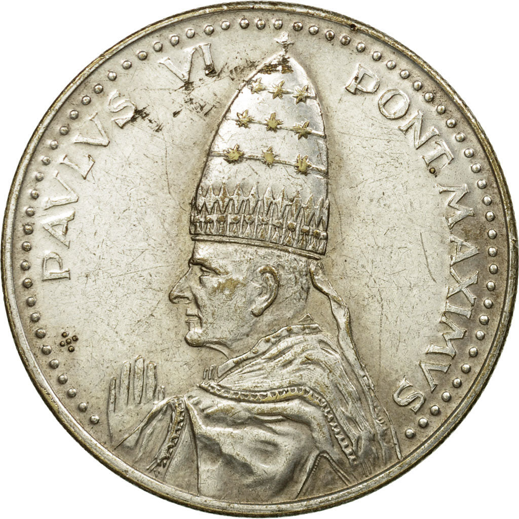 Vatikanstadt, Medaille, Paul VI, Rome, Année Sainte, 1975, Copper Plated