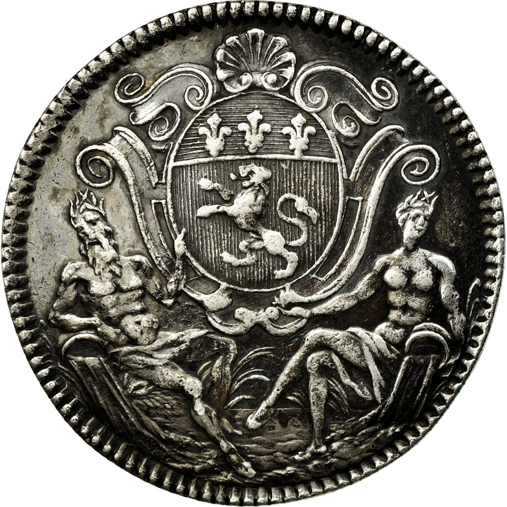 Francia, ficha, Consulat de Lyon, Joseph Reverony, Echevin, n.d., Argento, BB