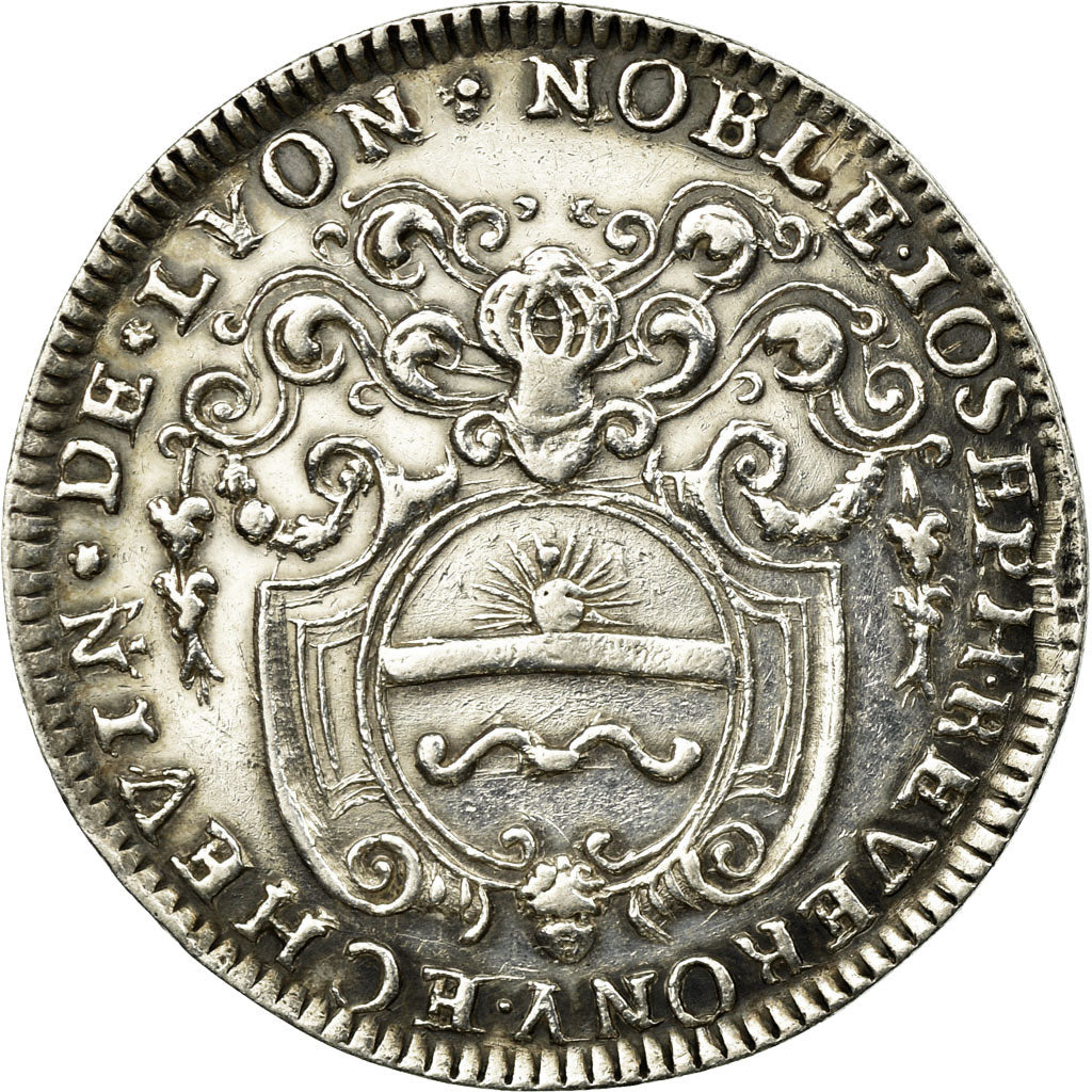 Francia, ficha, Consulat de Lyon, Joseph Reverony, Echevin, n.d., Argento, BB