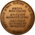 France, Medal, Souvenir d'une visite à la Monnaie, Paris, MS(60-62), Bronze