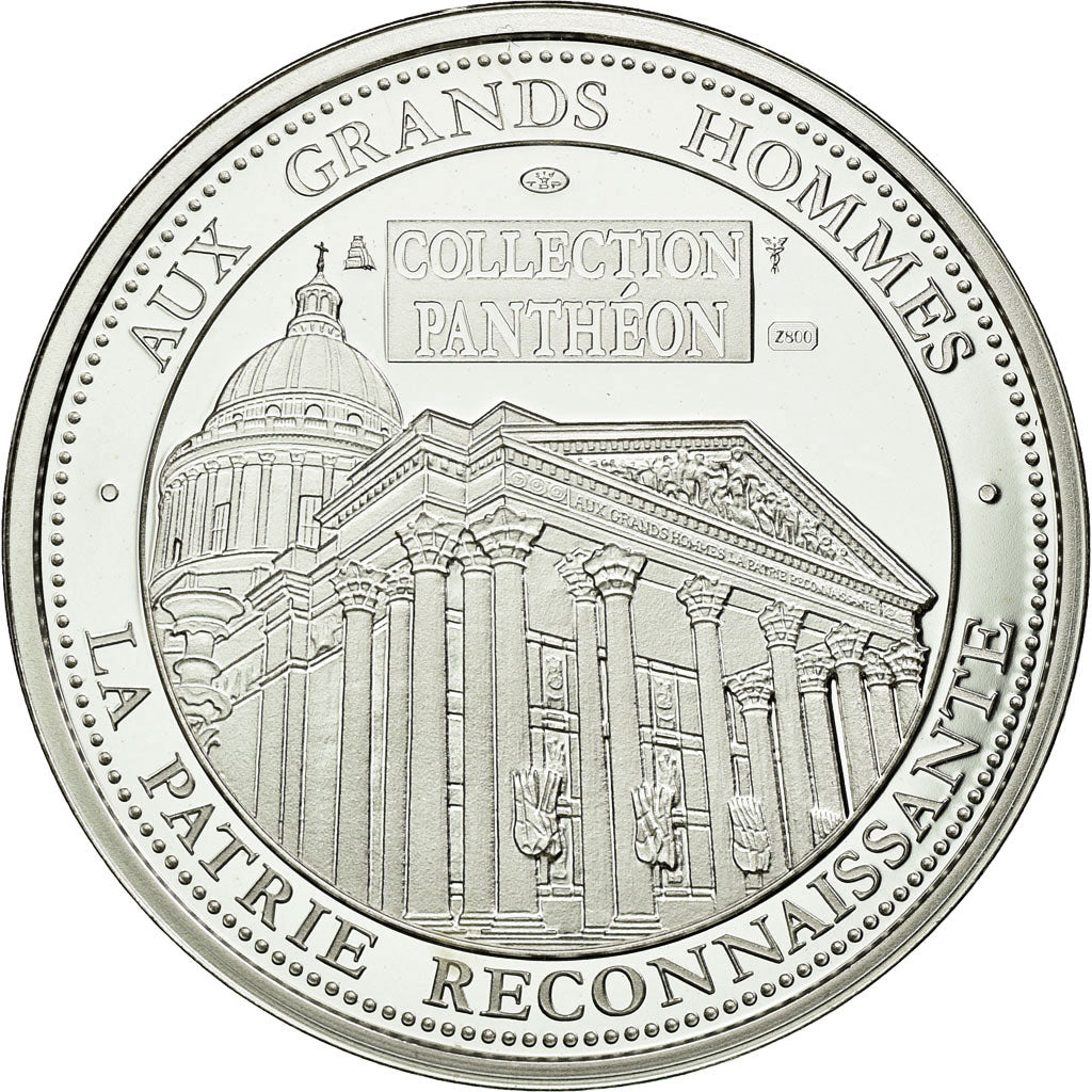 Frankreich, Medaille, Collection Panthéon, Léon Gambetta, STGL, Silber