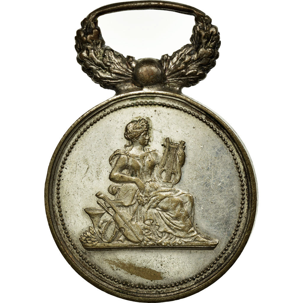 France, Medal, Concours du Phare Littéraire de Paris, EF(40-45), Silvered