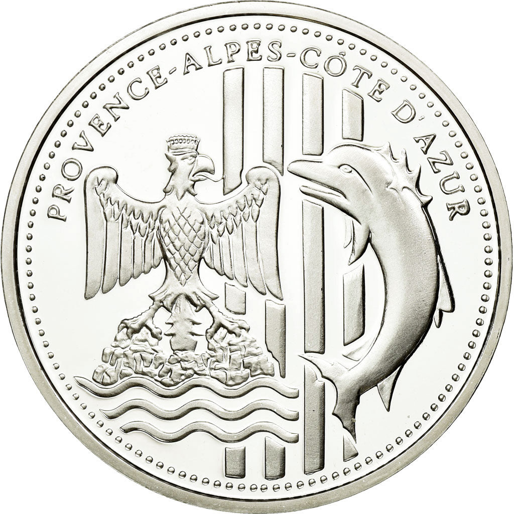 Francia, medaglia, Provence, Alphonse Daudet, FDC, Argento