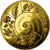 France, Medal, Voeux, Nouvelle Année, Animaux, 1972, Despierre, MS(63), Gilt