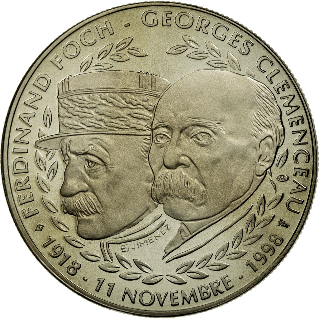 France, Médaille, Seconde Guerre Mondiale, Foch - Clémenceau, FDC