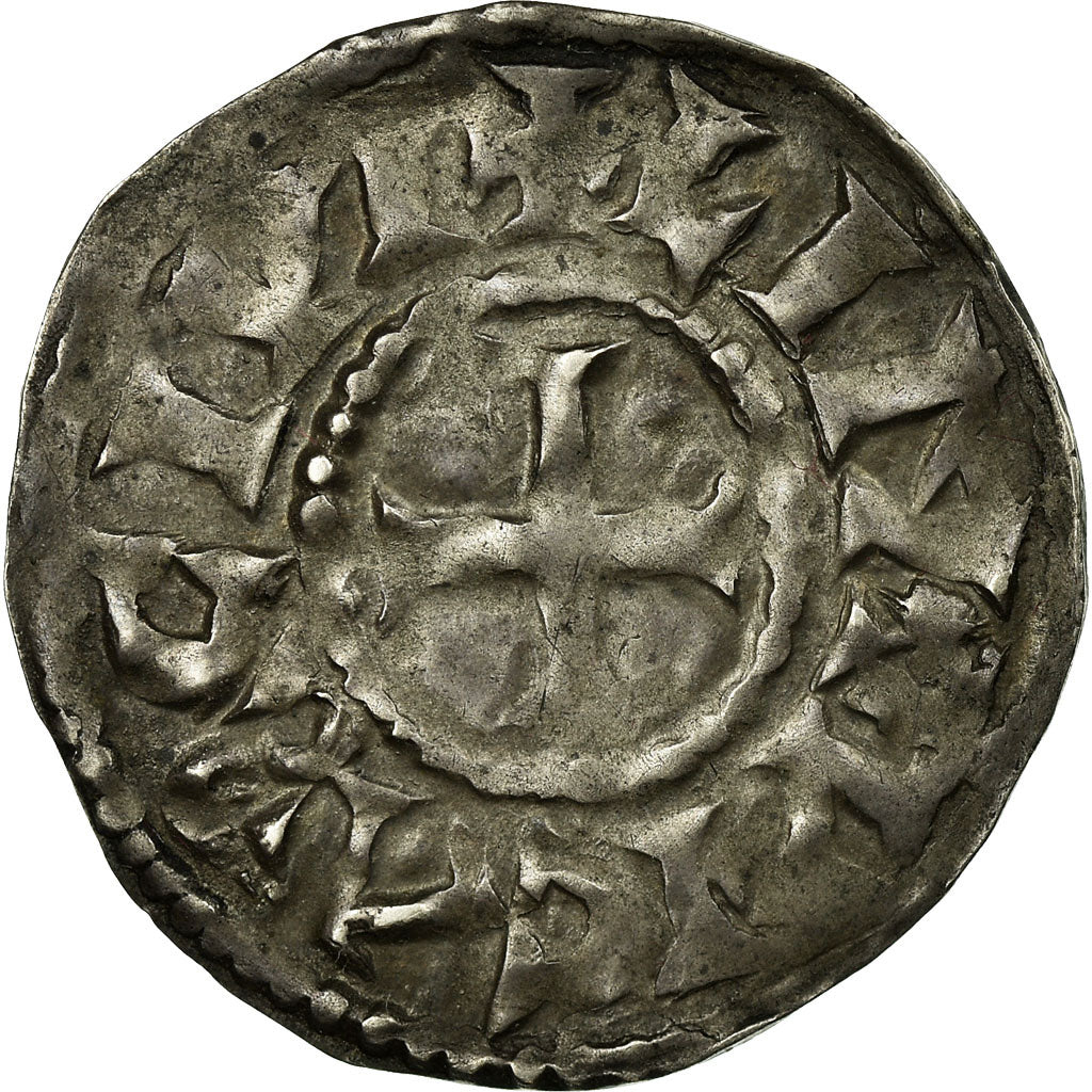 Coin, France, Denarius, EF(40-45), Silver, Boudeau:388