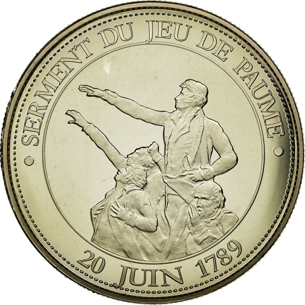 France, Médaille, Révolution Française, Serment du Jeu de Paume, FDC
