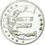 Francia, medalla, 10 Ans de l'Euro, Slovaquie, FDC, Copper Plated Silver