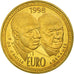 France, Medal, Hommage au Général de Gaulle, Adenauer, 1998, Jimenez