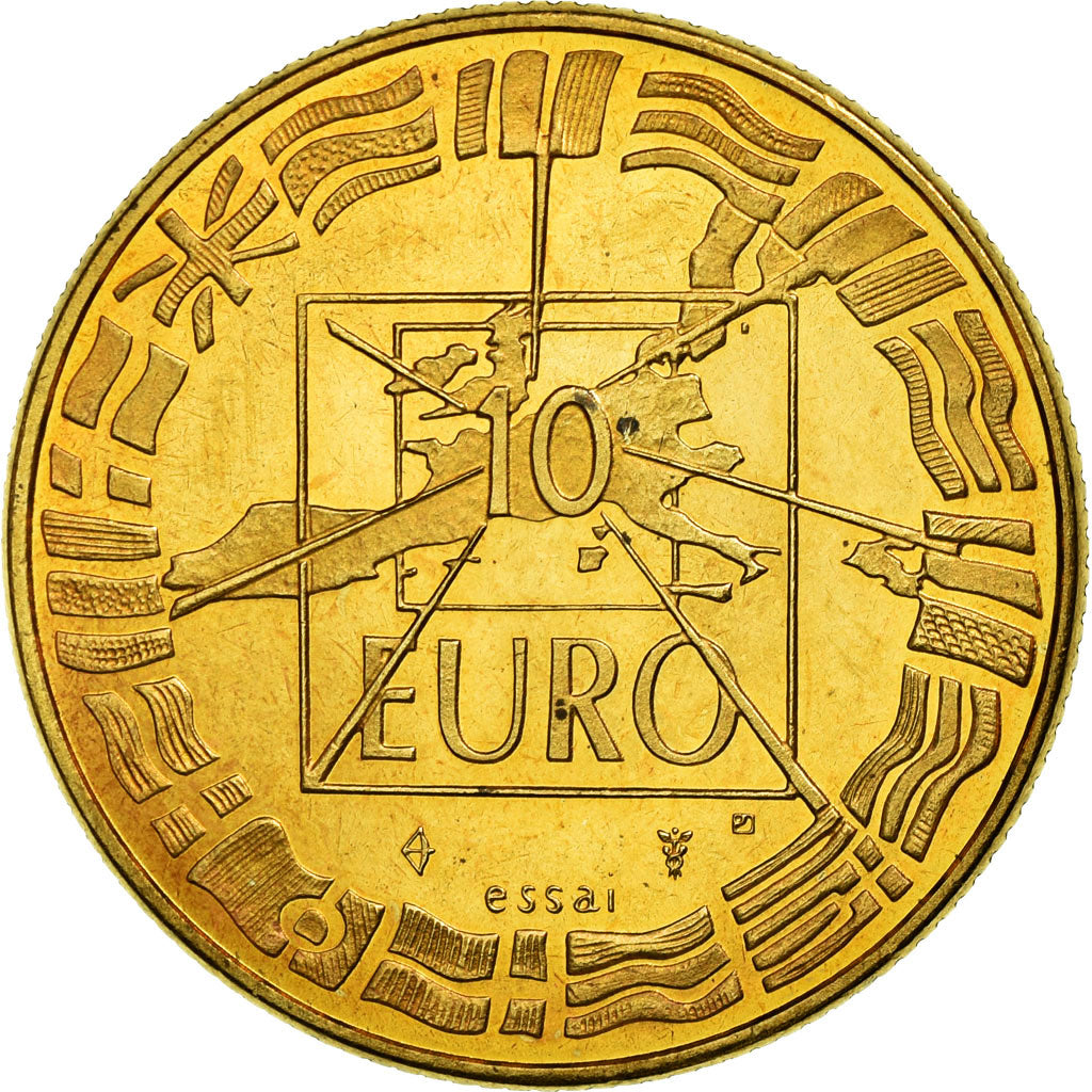 France, Medal, Hommage au Général de Gaulle, Adenauer, 1998, Jimenez