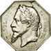France, Token, Napoléon III, Notaires de l'Arrondissement de Clamecy, n.d.