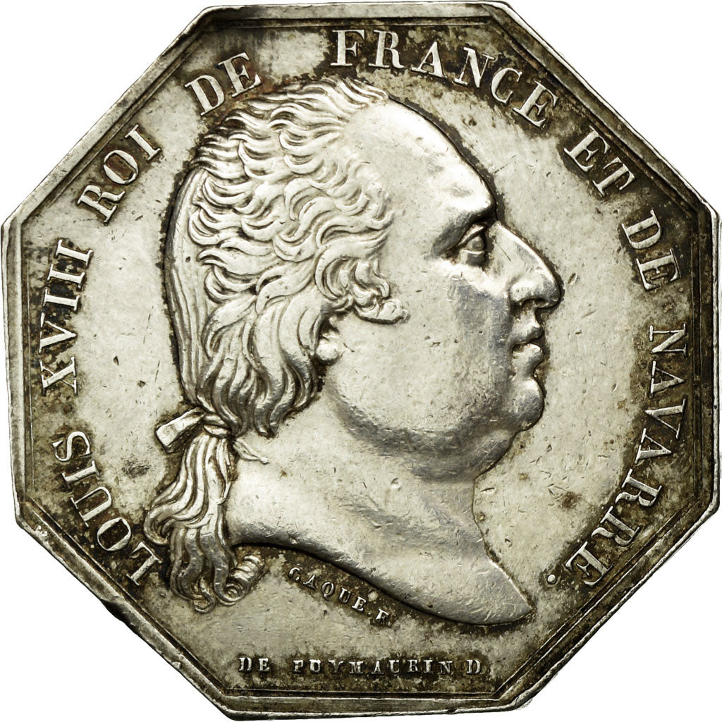 França, Token, Louis XVIII, Notaires de l'Arrondissement d'Orléans, De
