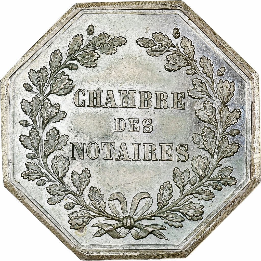 Frankreich, betaalpenning, Notaires de l'Arrondissement de Beaune, Silber