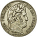 Monnaie, France, Louis-Philippe, 5 Francs, 1843, Bordeaux, TTB+, Argent