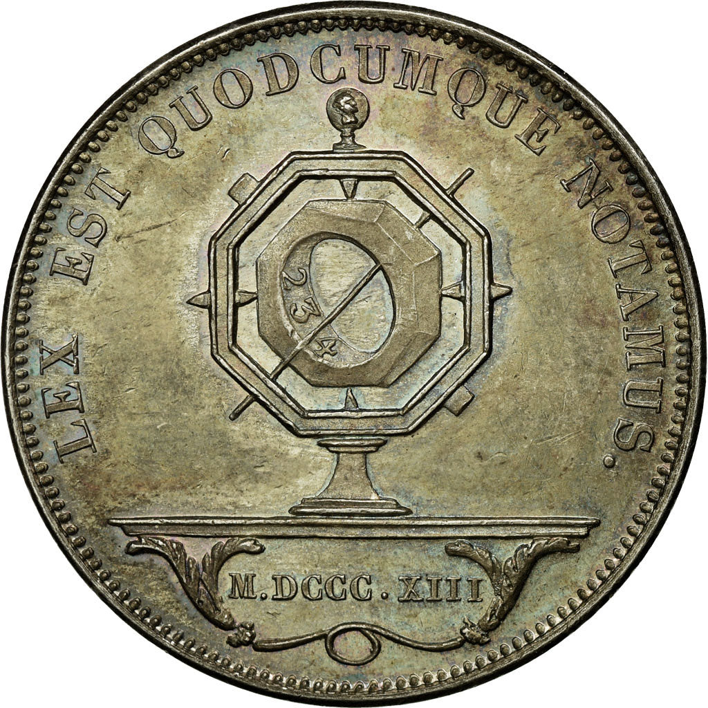Francia, Token, Notaires de l'Arrondissement de Saint-Etienne, 1886, SPL