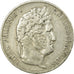 Coin, France, Louis-Philippe, 5 Francs, 1847, Bordeaux, EF(40-45), Silver