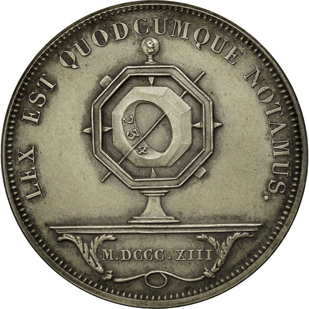 Francia, Token, Notaires de l'Arrondissement de Saint-Etienne, 1886, SPL