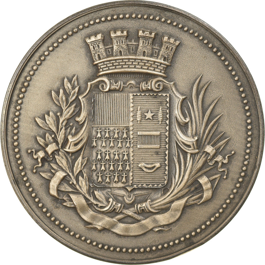 France, Médaille, Ville de Roubaix, Geography, Dubois.H, SPL, Argent