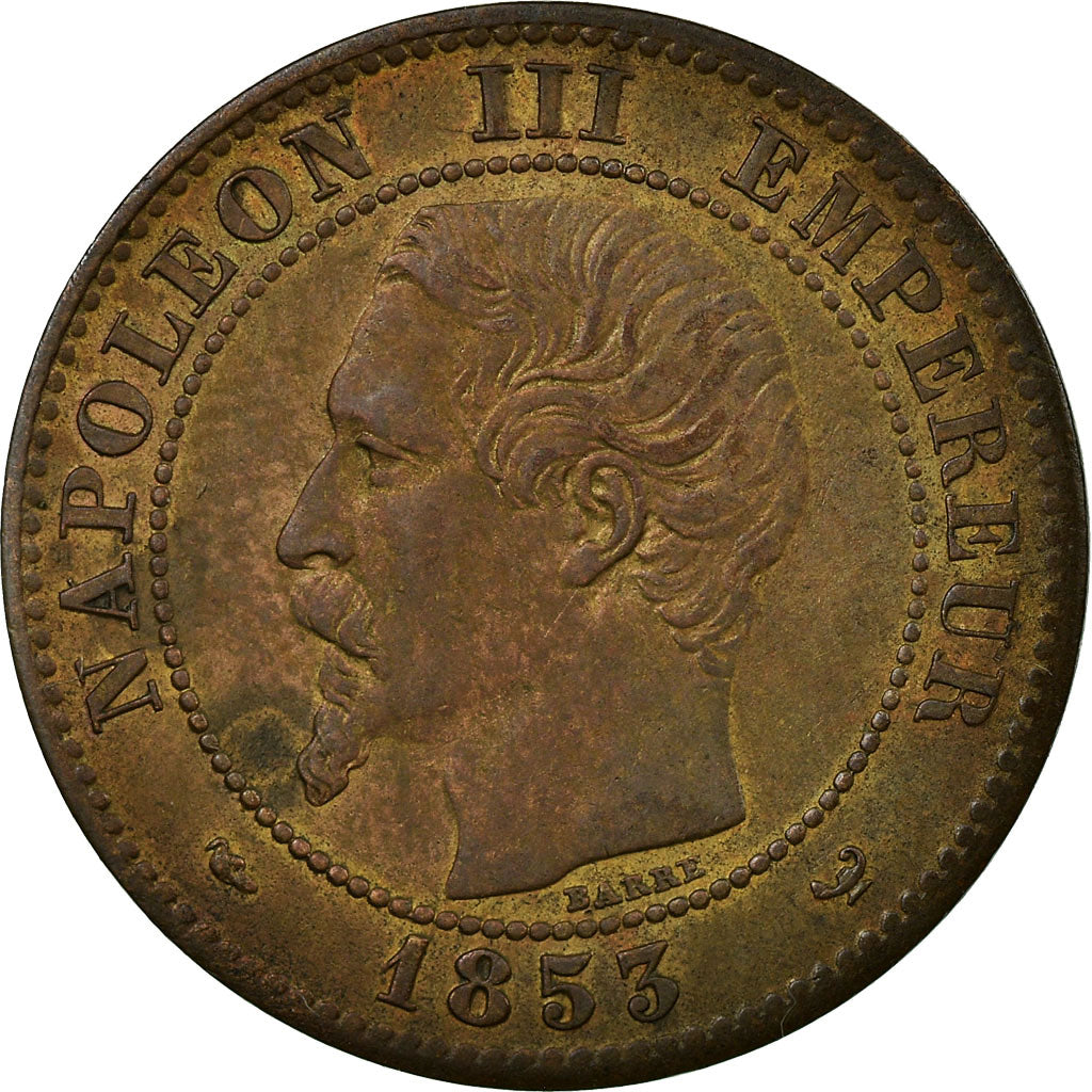 Münze, Frankreich, Napoleon III, Napoléon III, 2 Centimes, 1853, Lille, SS+