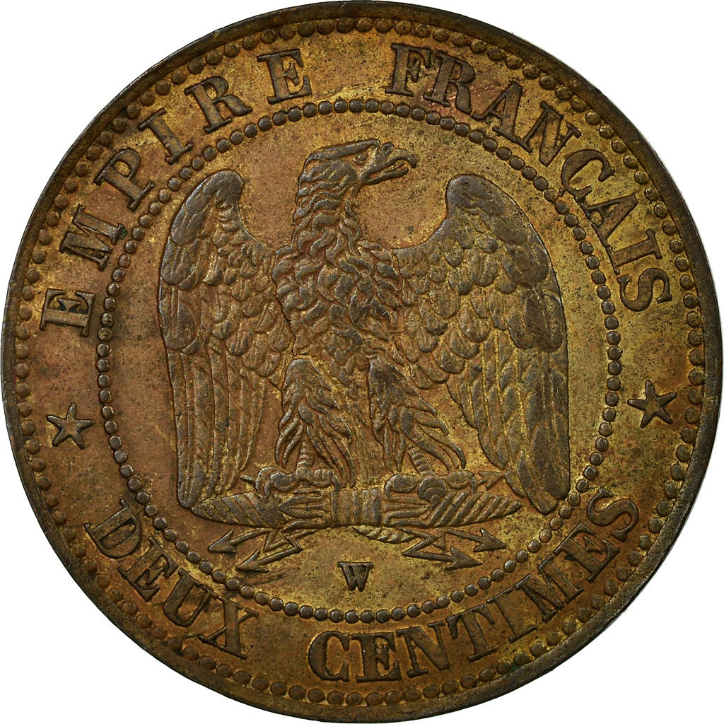 Münze, Frankreich, Napoleon III, Napoléon III, 2 Centimes, 1853, Lille, SS+