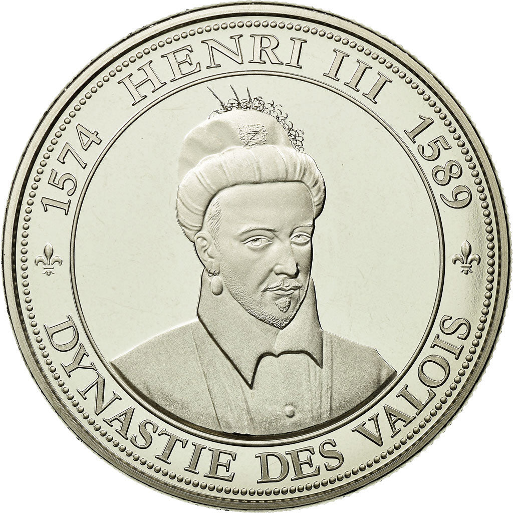 França, Medal, Les Rois de France, Henri III, História, MS(65-70)